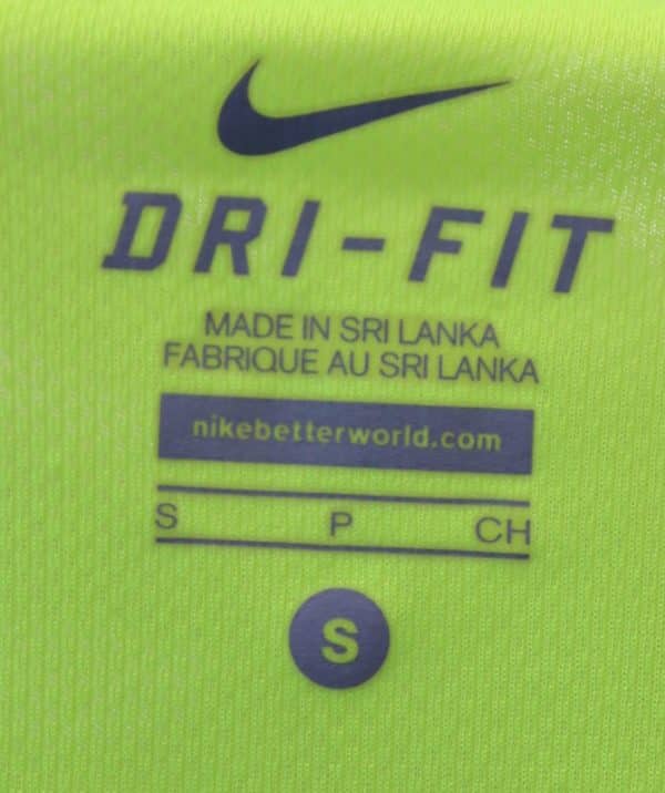 Women's Fluorescent Nike Running T-Shirt - Image 3