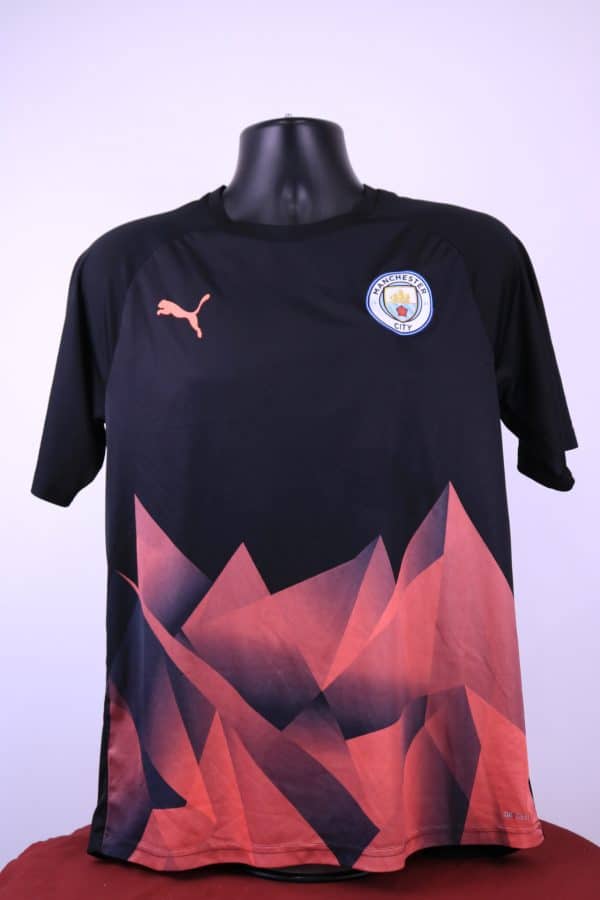 Manchester City Puma Football Top 2019-20 Pre-Match Shirt