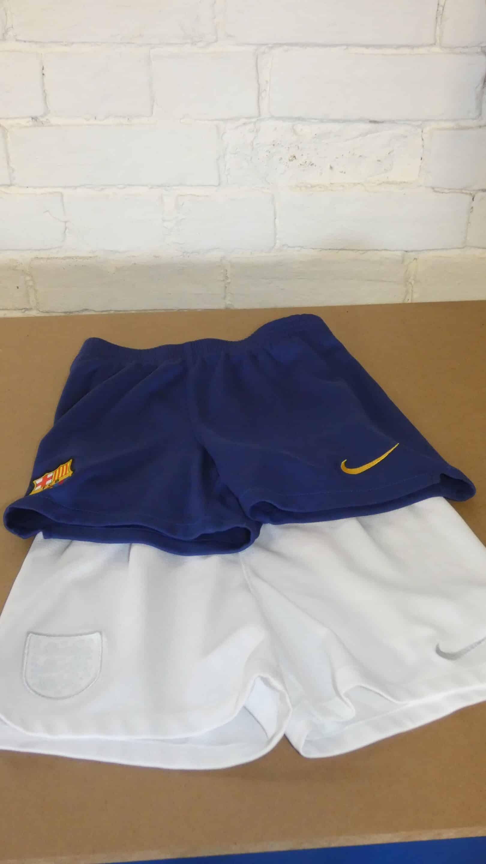 Two Pairs of Kids Nike Football Shorts