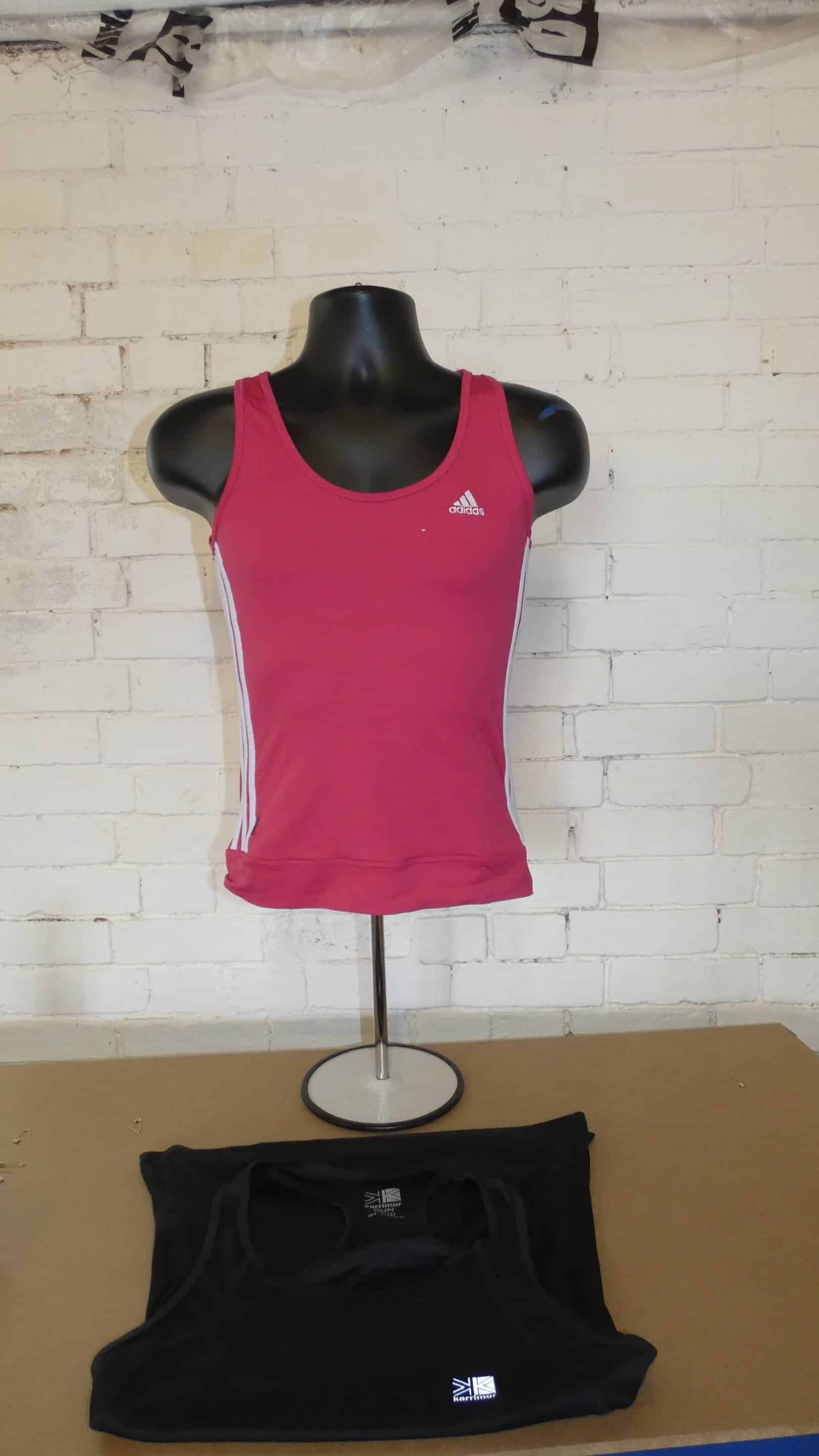 Two Women’s adidas Fitness Tops