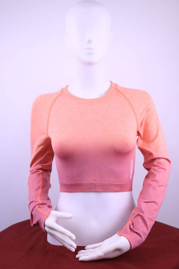 Women's Gymshark Long Sleeved Crop Top