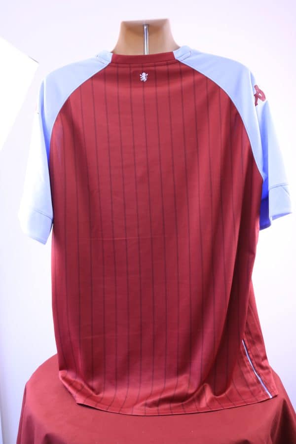 Men's Aston Villa Kappa Home Football Shirt - 2020/21 Season - Image 2