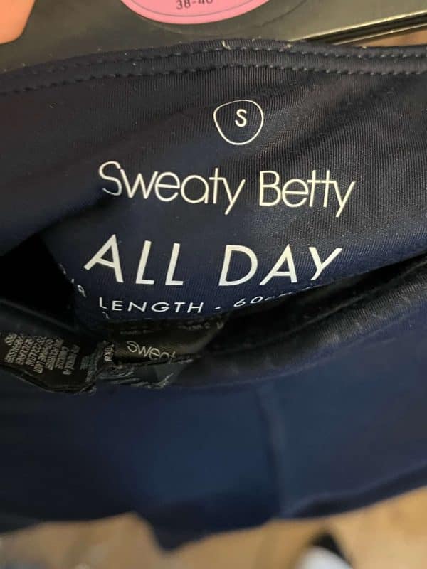 Two Pairs of Women's Sports Leggings - Sweaty Betty and Under Armour - Image 4