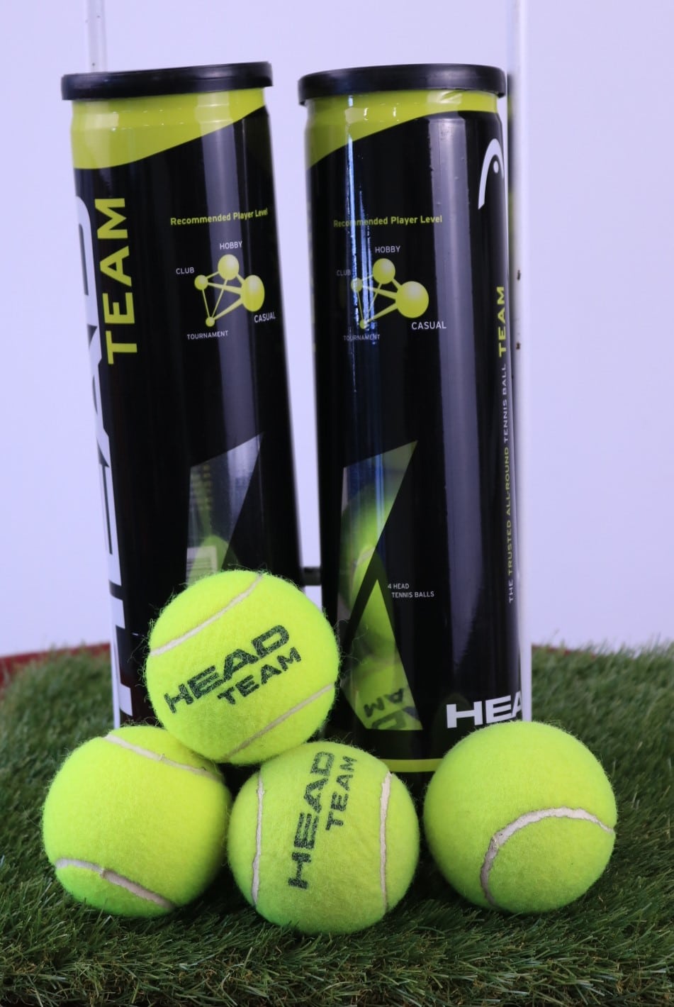 Two Tubes of Head Tennis Balls (8 total)