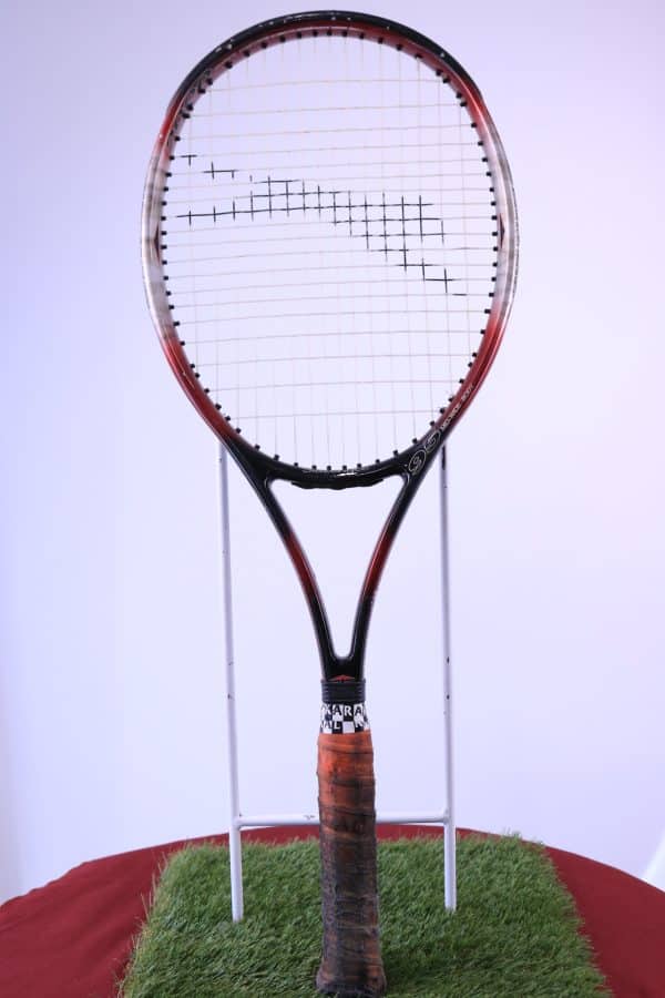 Slazenger Tennis Racquet 27 inches in length, grip 4 5/8 inches size 5