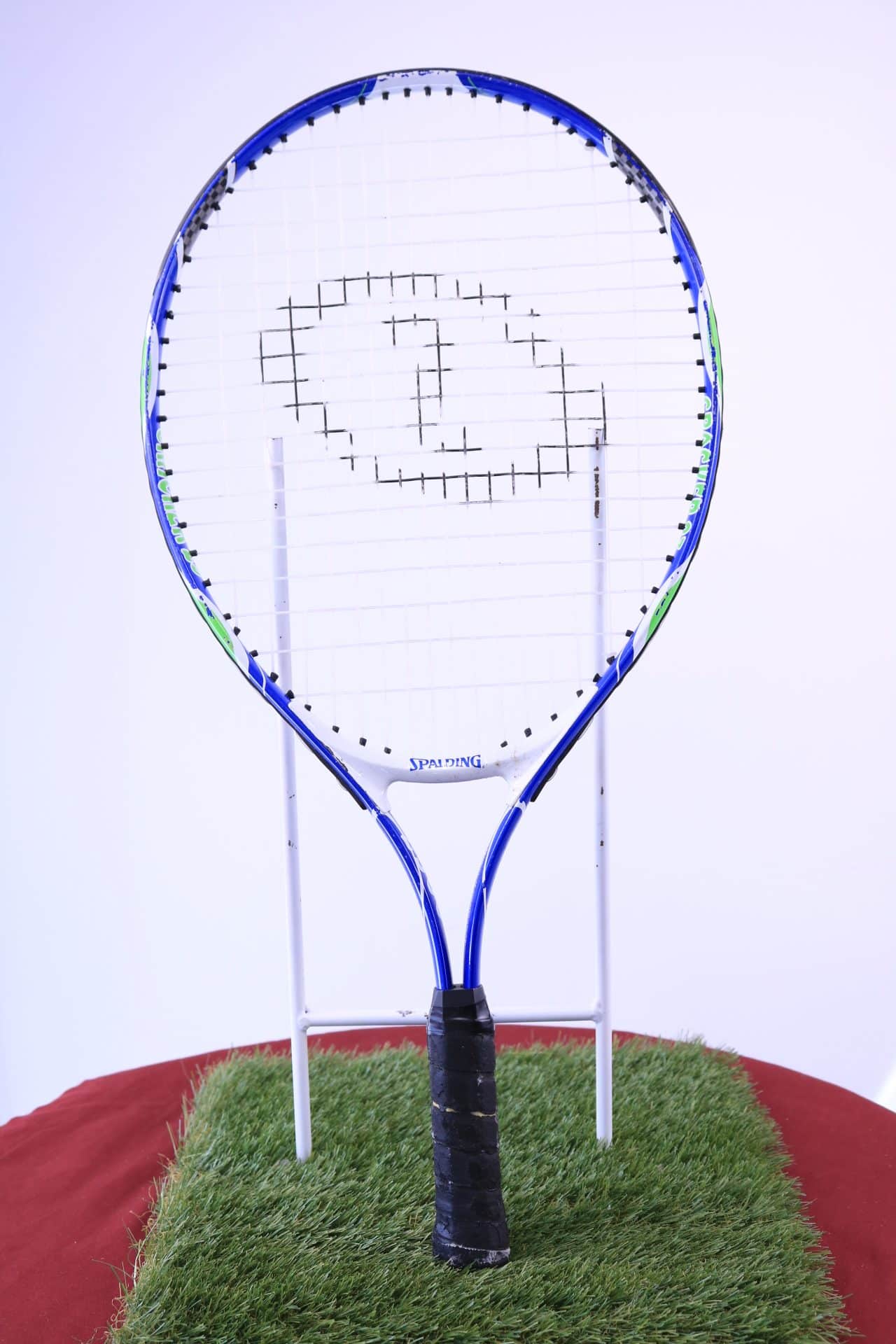 Spalding Tennis Racquet, 23 inches long, Grip 4 inches size 0