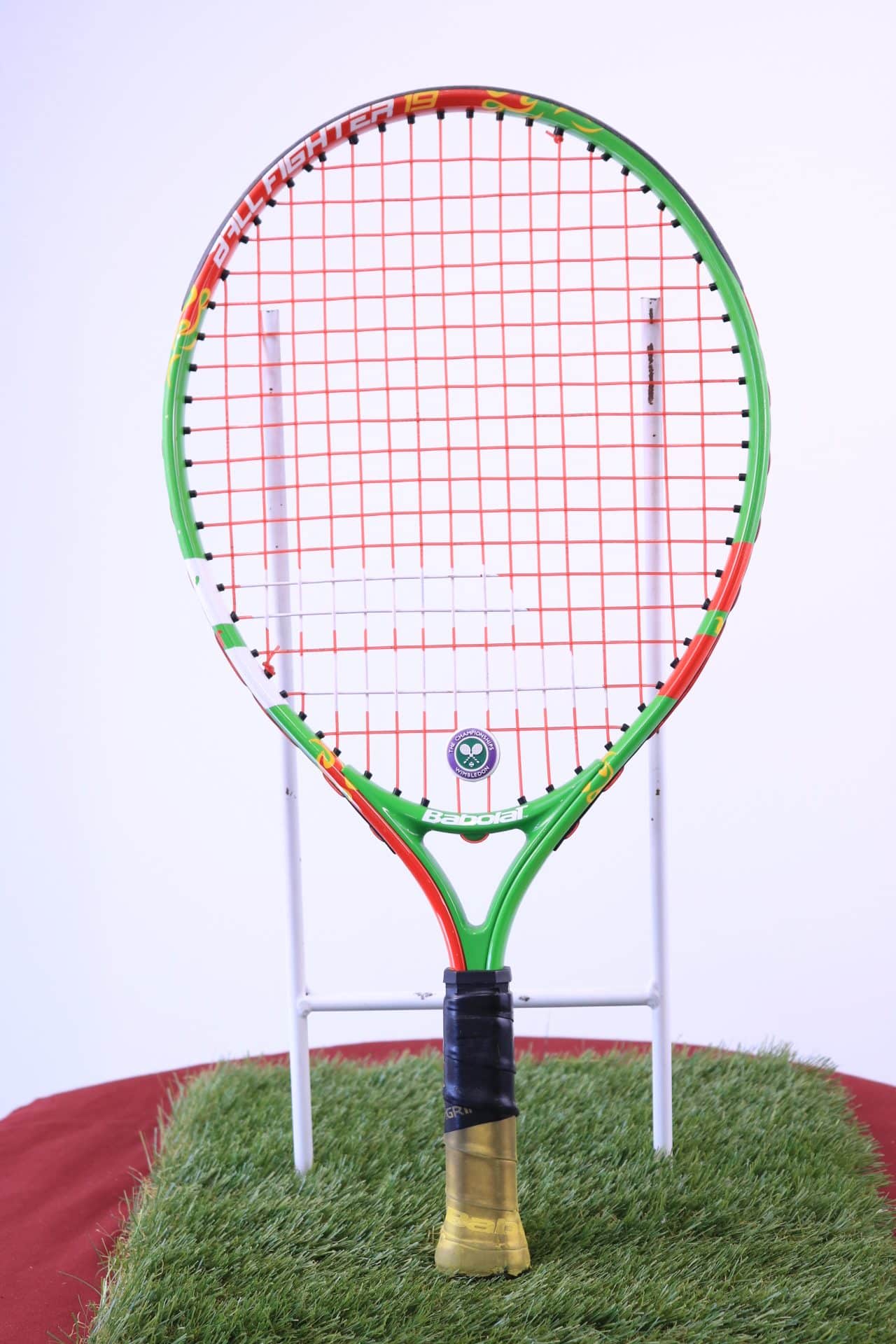 Babalot Tennis Racquet, 19″ in length, grip 3 6/8″