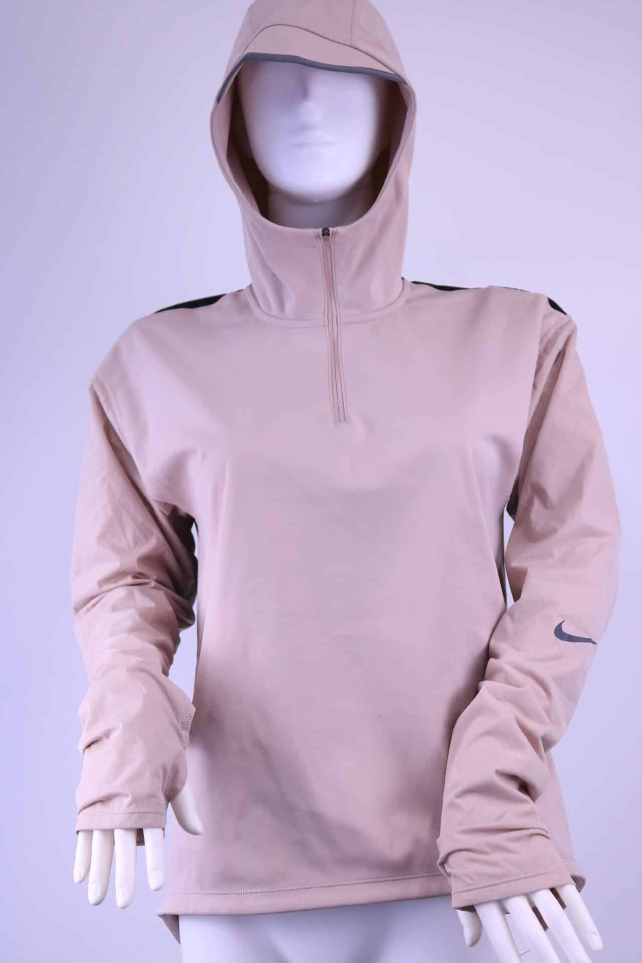 Women’s Nike Shield Long Sleeved Hooded Running Top