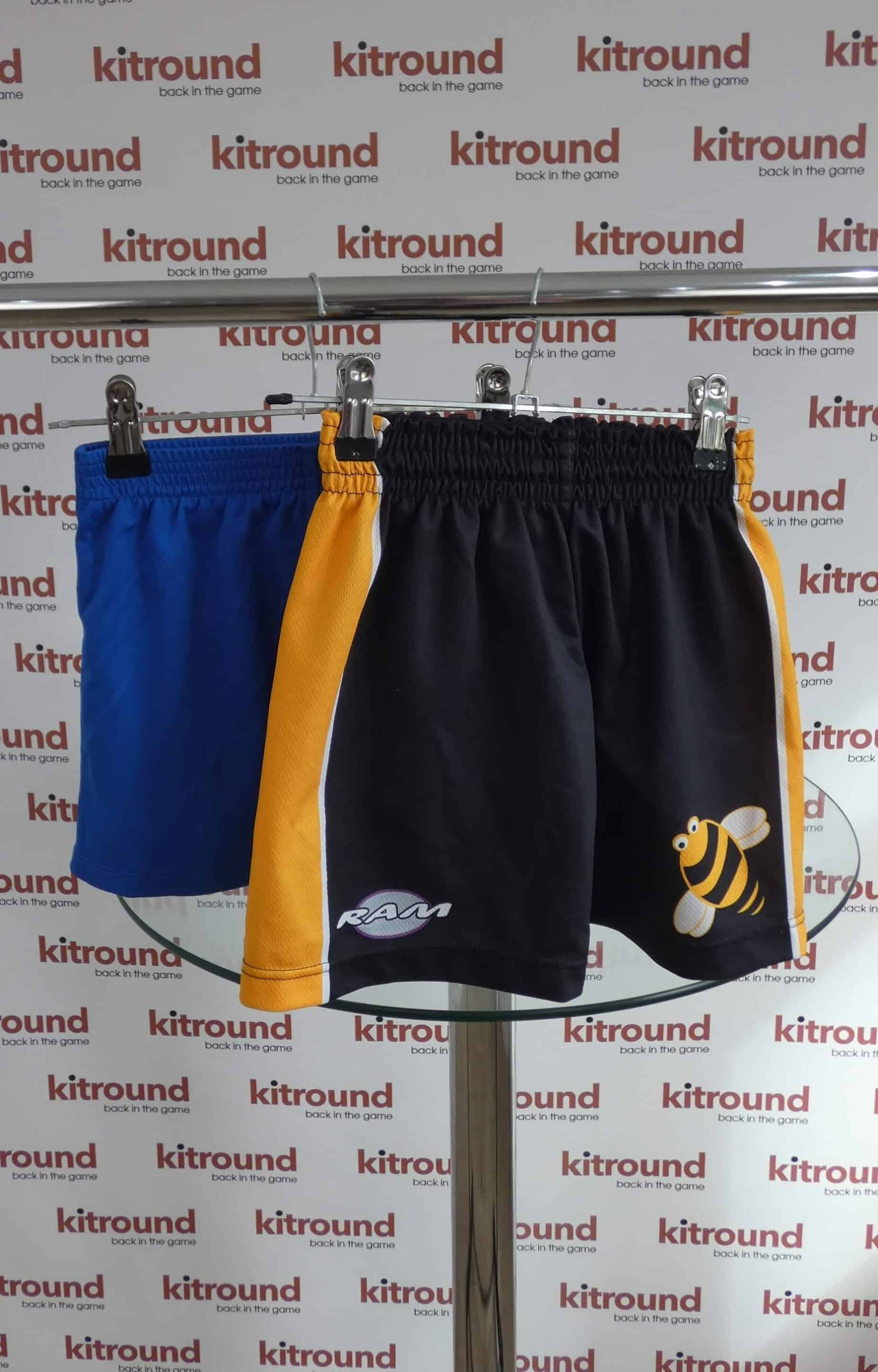 Kids Football Shorts Two Pairs