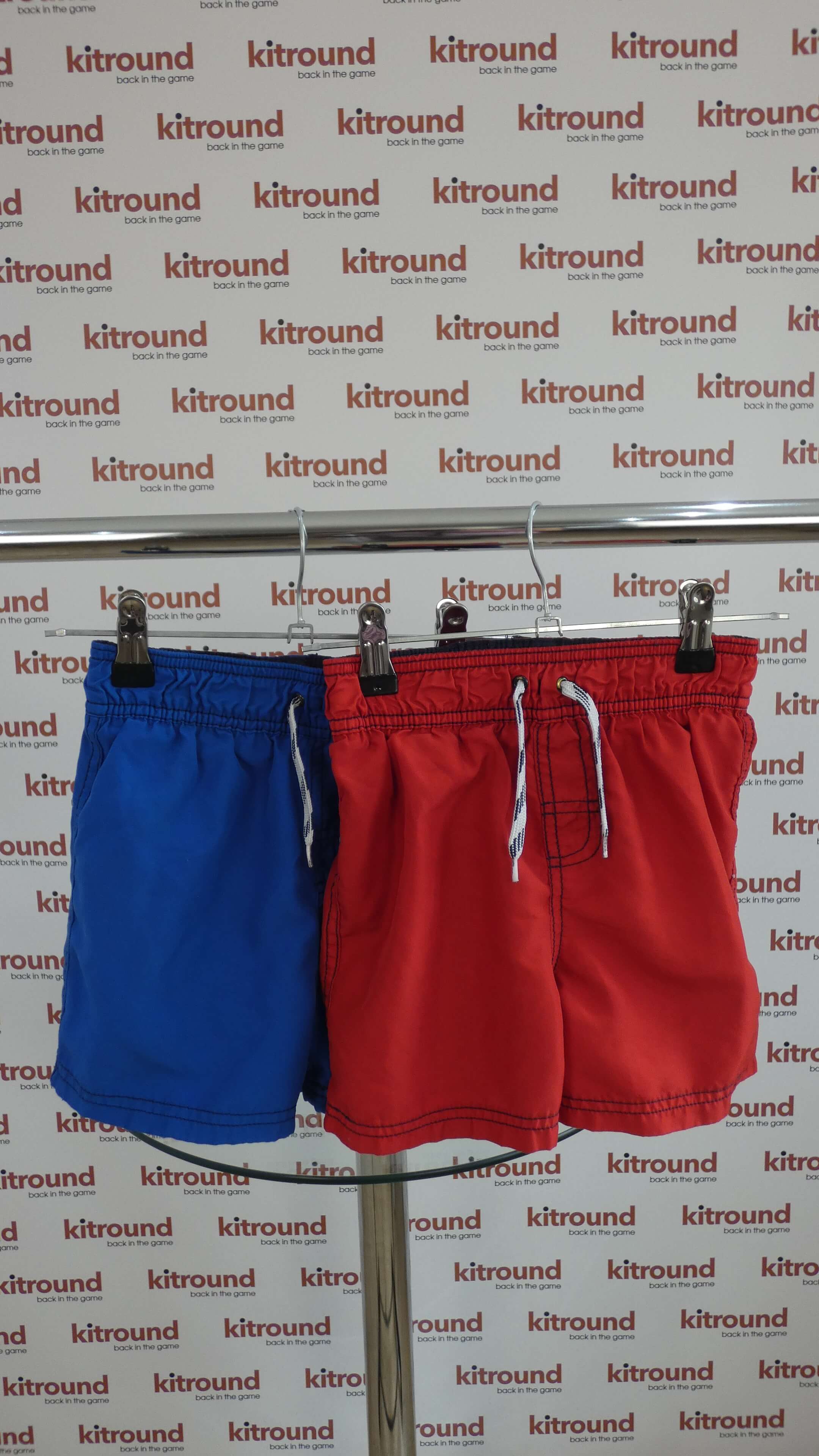 Two Pairs of Kids Swimming Shorts