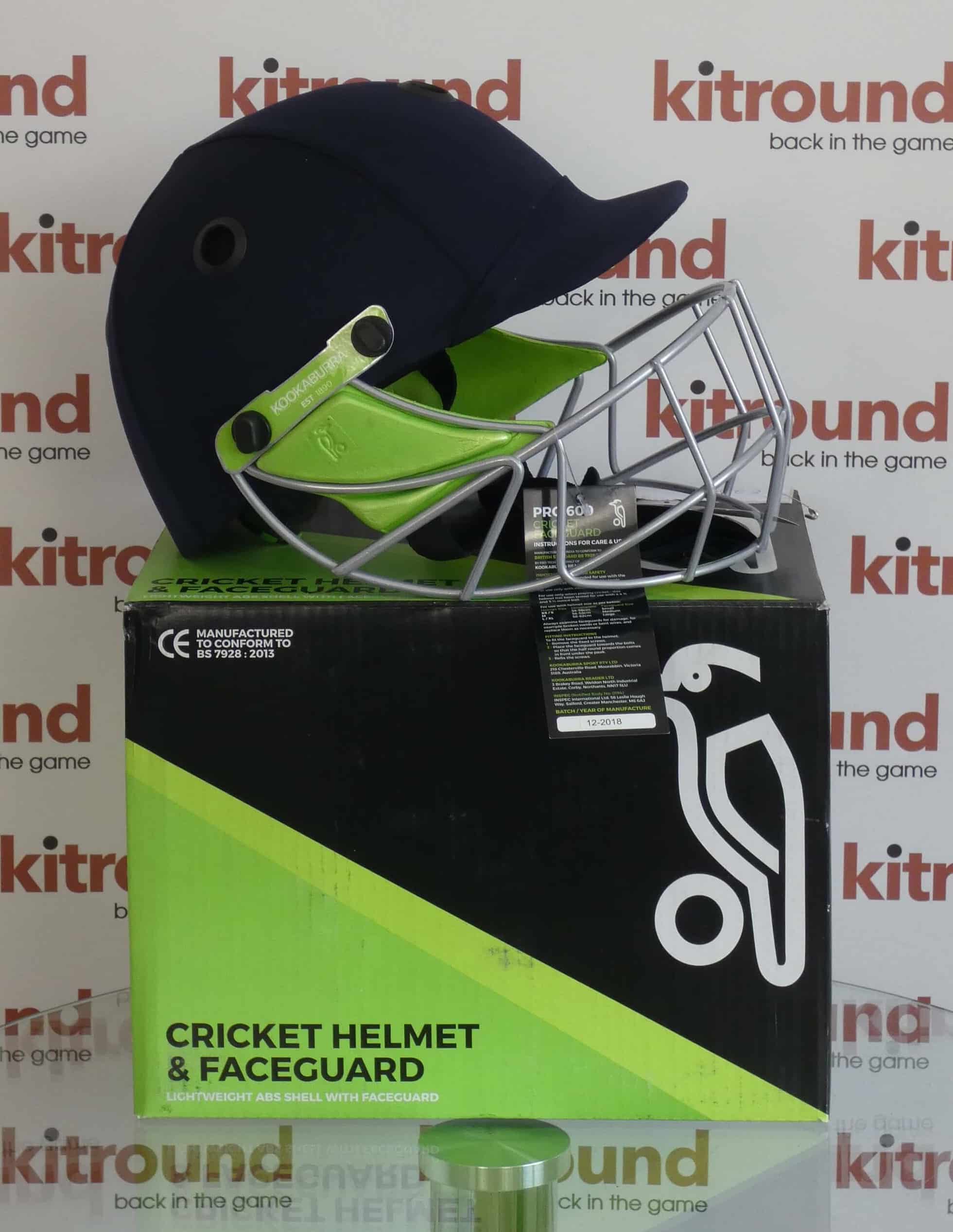 Men’s Kookaburra Pro 600 Cricket Helmet and Faceguard