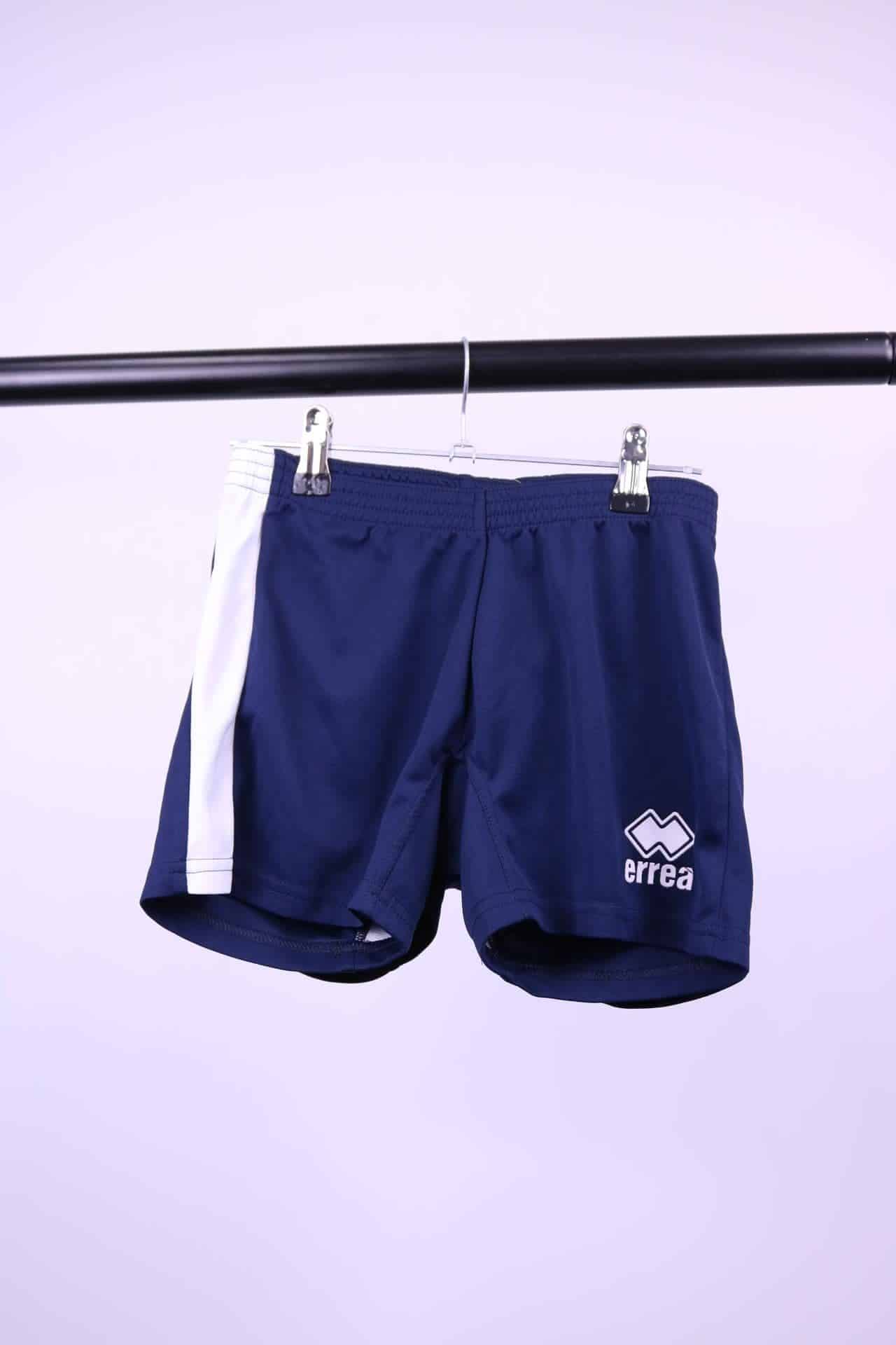 2 Pairs Women’s Errea Navy Blue Sports Shorts