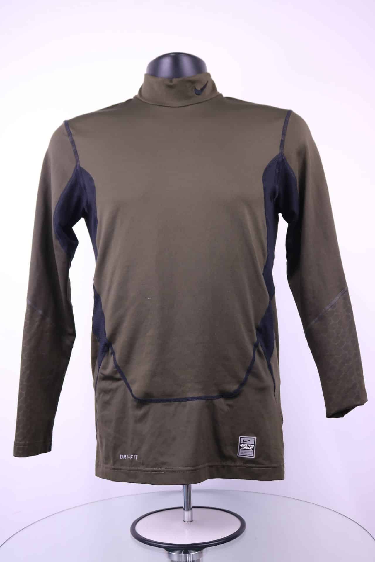 Nike Pro Combat Mock Neck Compression Long Sleeved Top