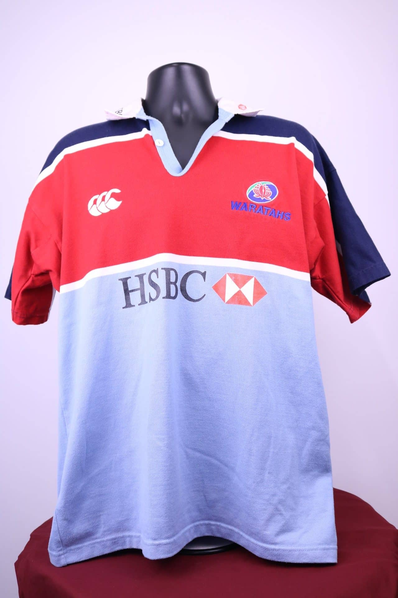 Men’s Canterbury Waratahs Rugby Polo Shirt