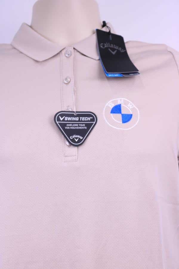 Men's Callaway Swingtech Short Sleeved Polo Shirt - Image 2