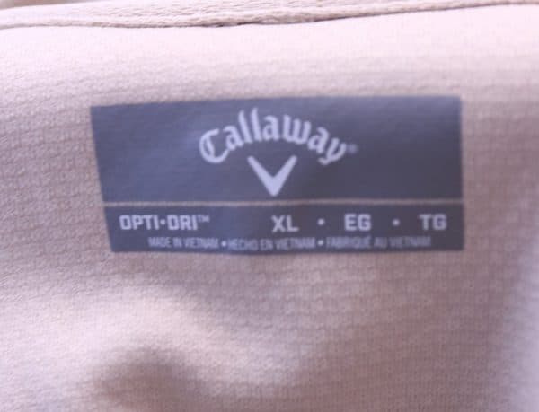 Men's Callaway Swingtech Short Sleeved Polo Shirt - Image 3