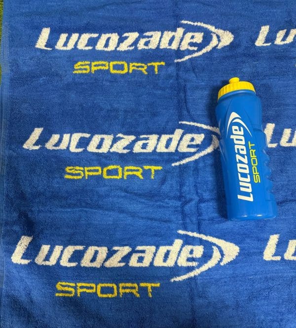 Lucozade Sport Towel and Water Bottle Set