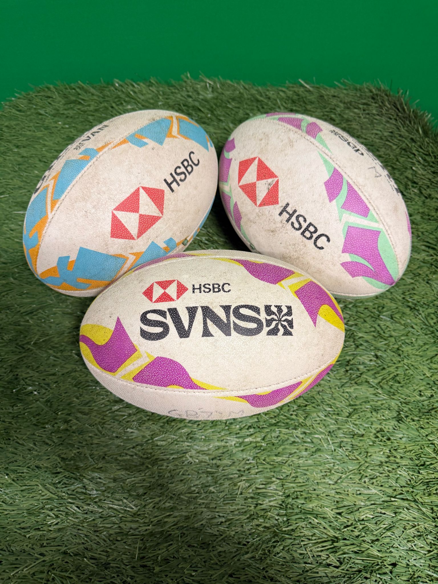 HSBC Branded Rugby Balls