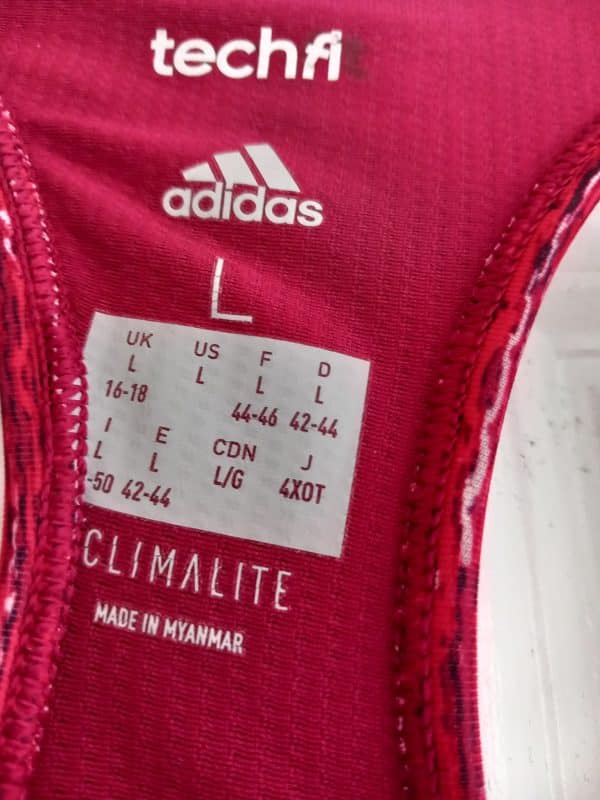 adidas Techfit Climalite Sports Bra - Image 2