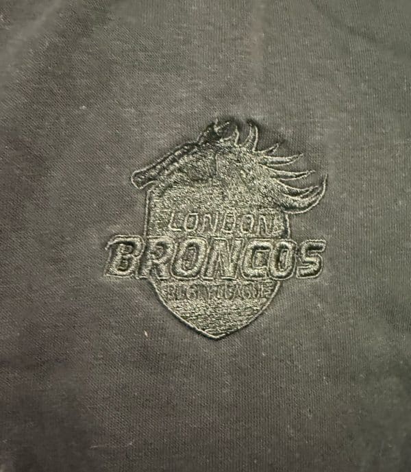 Black Broncos Hoodie - Image 2