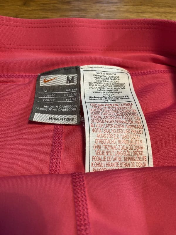 Nike Pink Tennis Skirt - Image 3