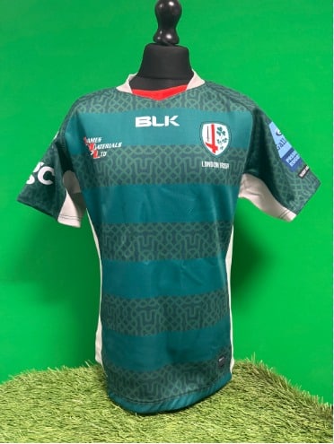 BLK 22/23 season London Irish Home Shirts XXL