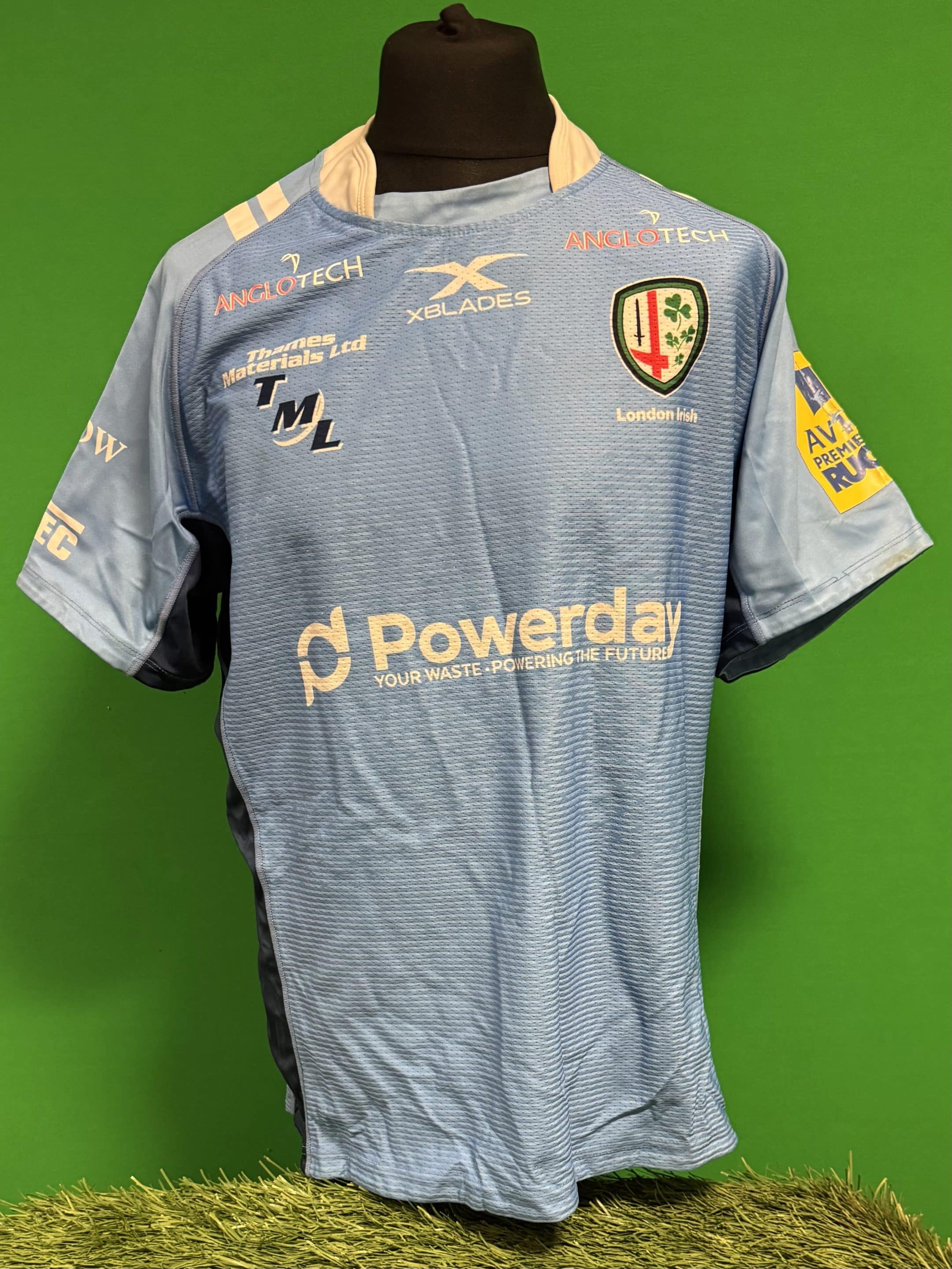 Xblades London Irish Blue Shirt XXXXL