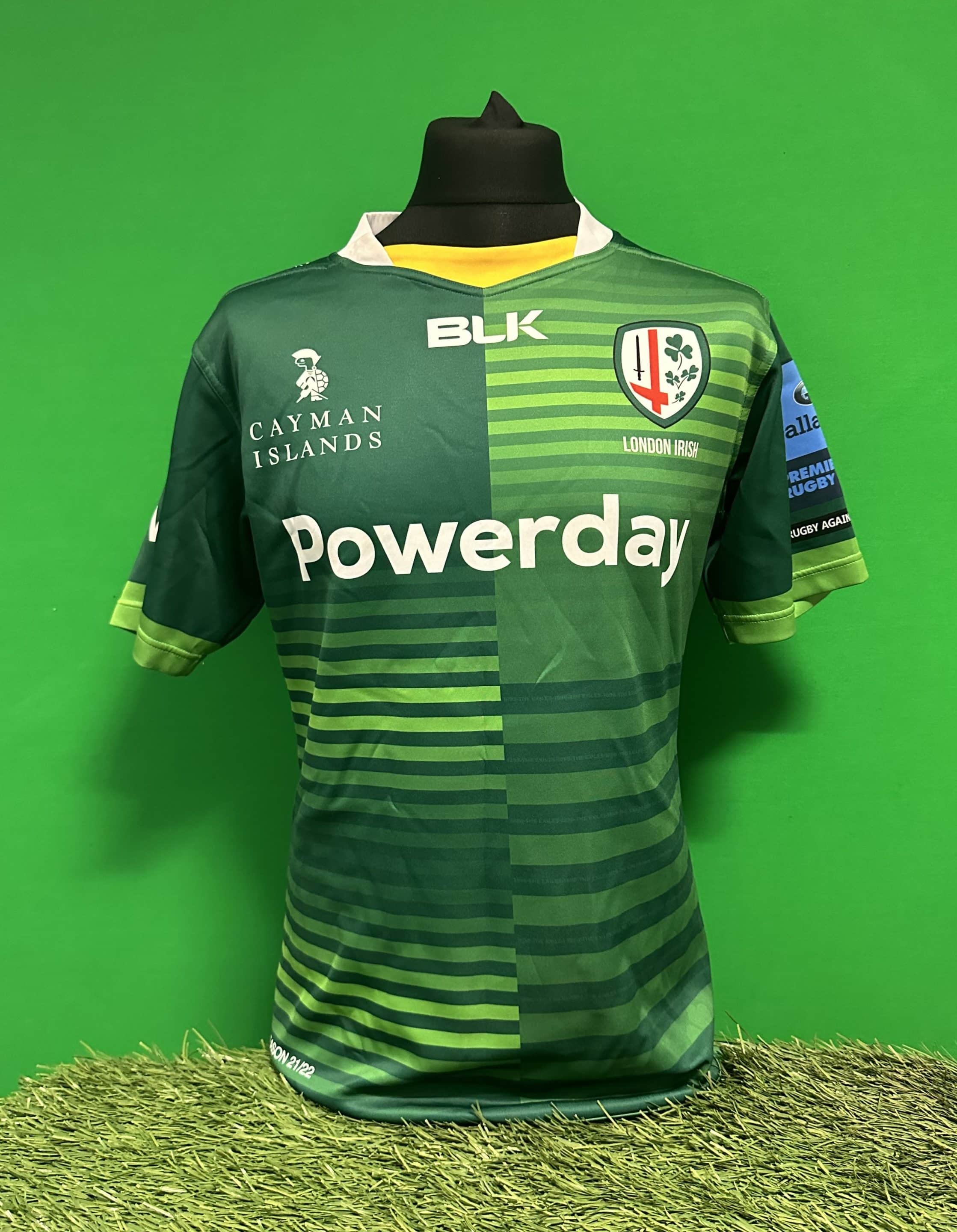 BLK 21/22 season London Irish Shirt Medium