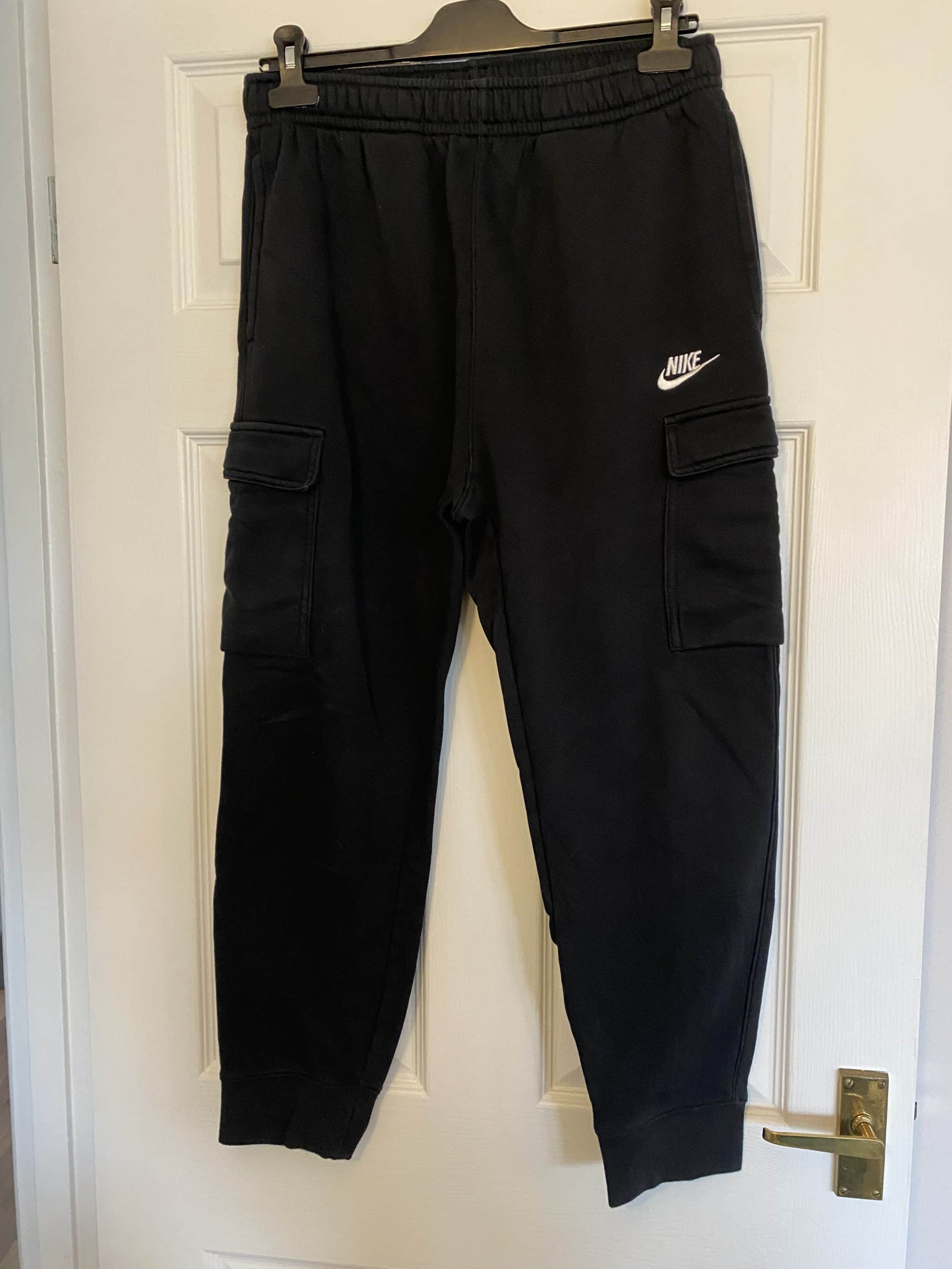 Nike Black Cargo Joggers