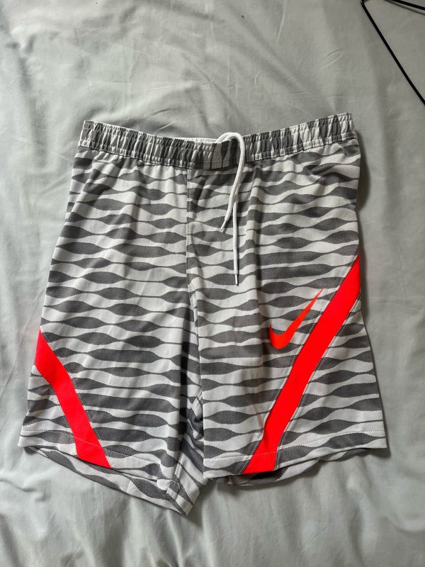 Nike Football Shorts - Grey and Red