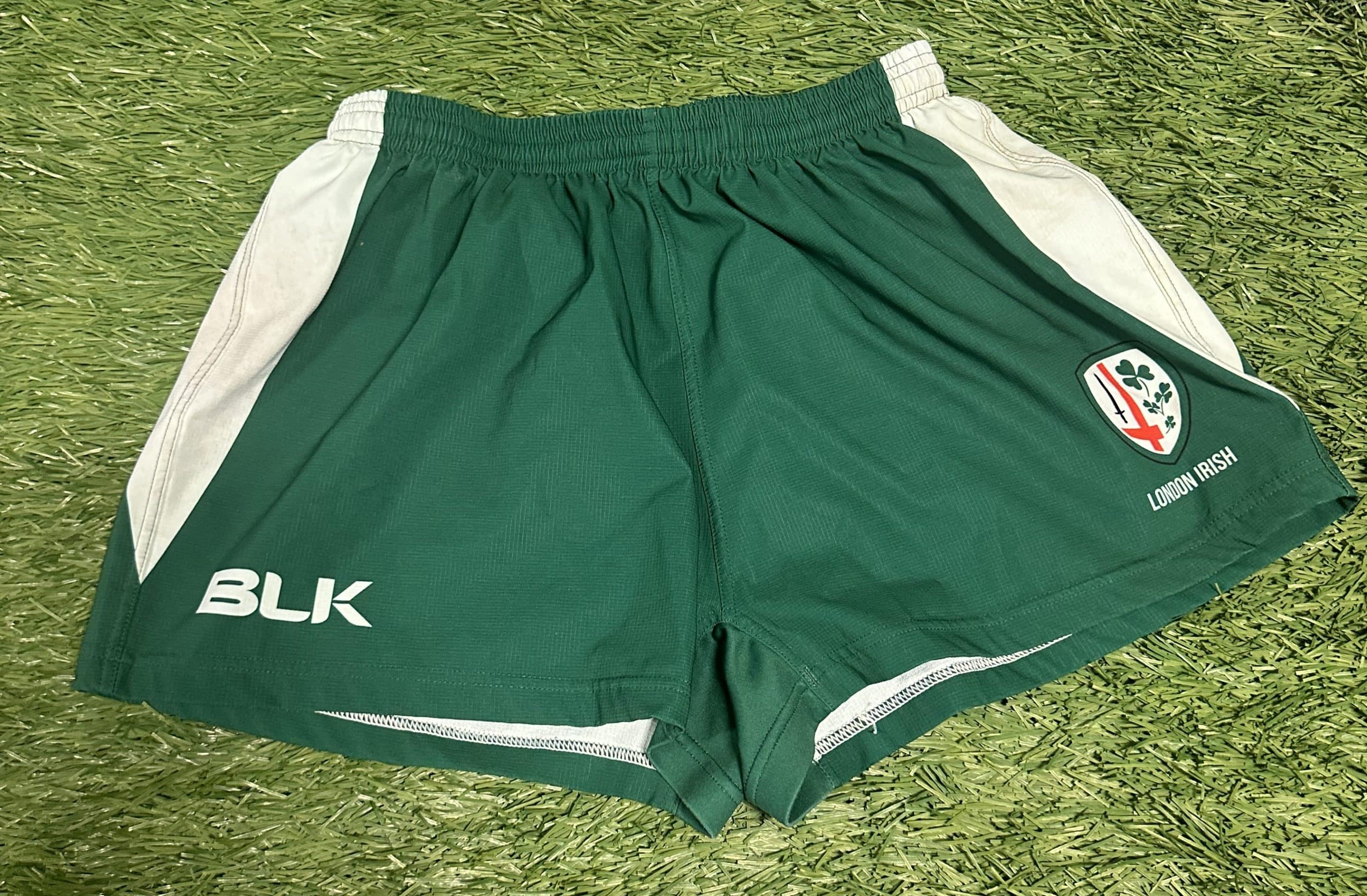 21/22 season London Irish Green Shorts Large