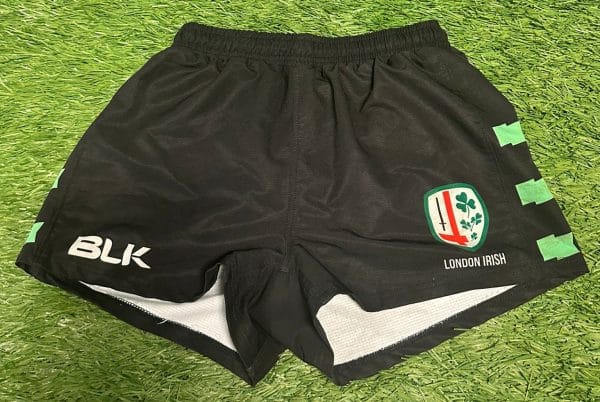 22/23 season London Irish Black Shorts XL