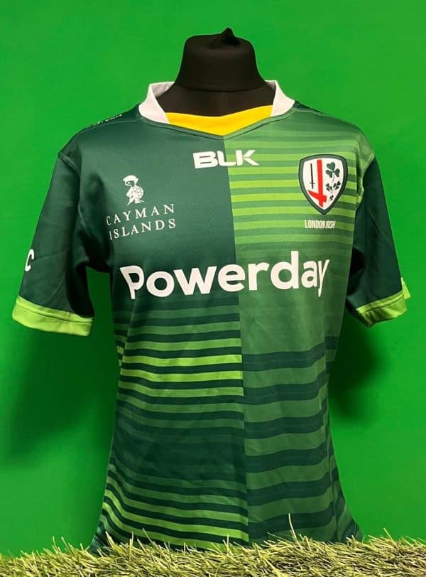 BLK 21/22 season London Irish Home Shirts XL