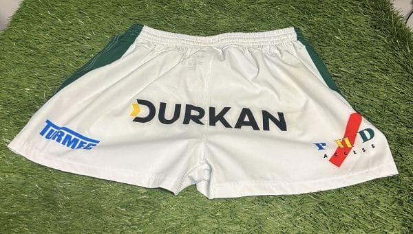 21/22 season London Irish White Shorts Medium - Image 2