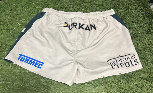 22/23 season London Irish White Shorts XL - Image 2