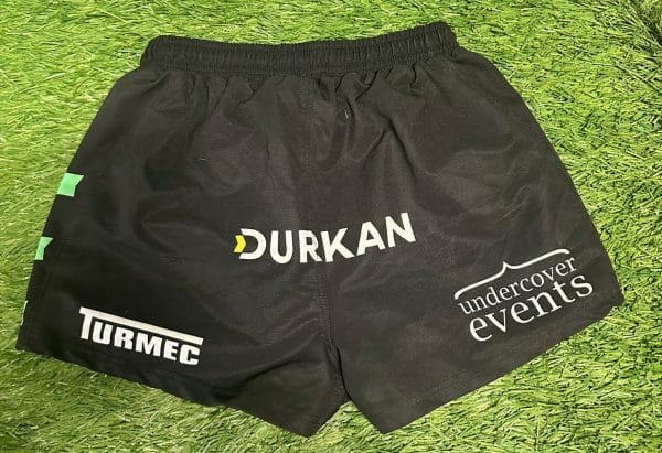 22/23 season London Irish Black Shorts XL - Image 2