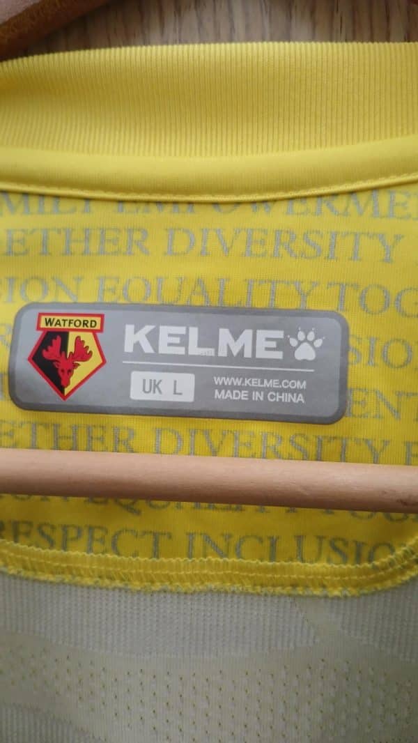 Kelme Watford FC Football Shirt - Image 3