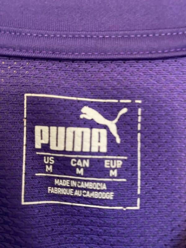 Puma Purple Football Shirt - Image 3