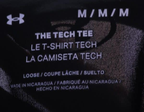 Men's Under Armour Tech Tee Short Sleeved T-Shirt - Image 3