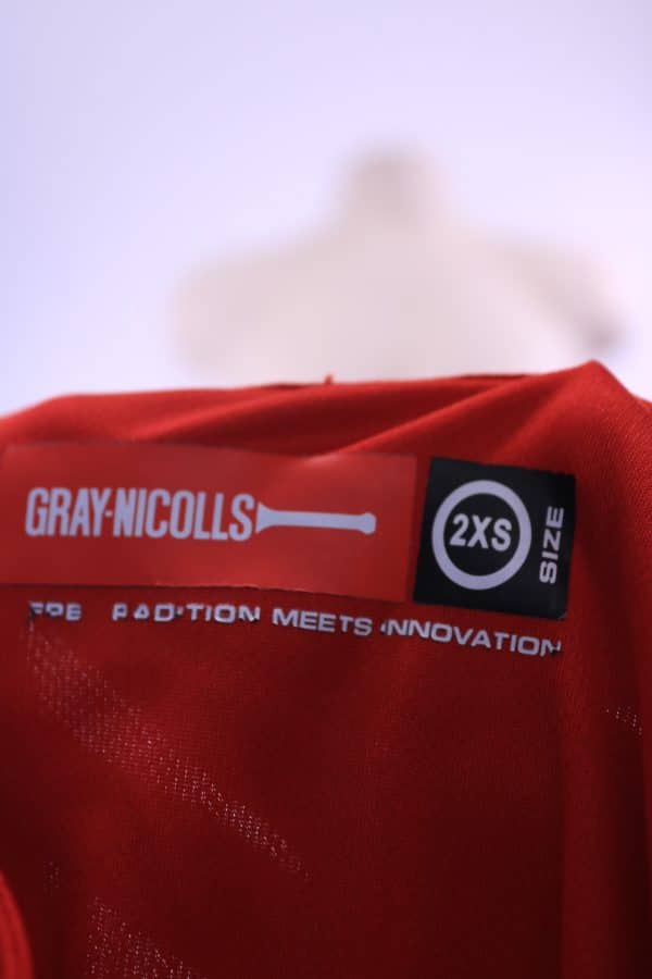 Youth's Gray Nicholls Cricket Wales Polo Shirt Size 2 XS - Image 3