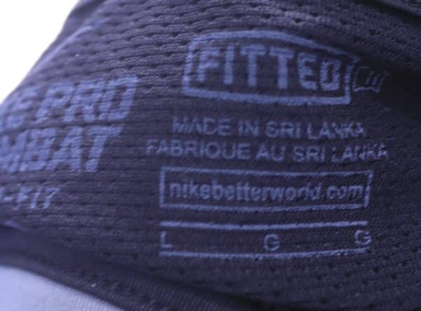 Men's Nike Pro Combat Dri Fit Fitted T-Shirt - Image 3