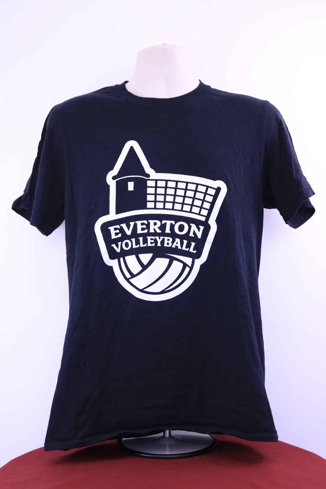 Unisex Everton Volleyball Short Sleeved T-Shirt
