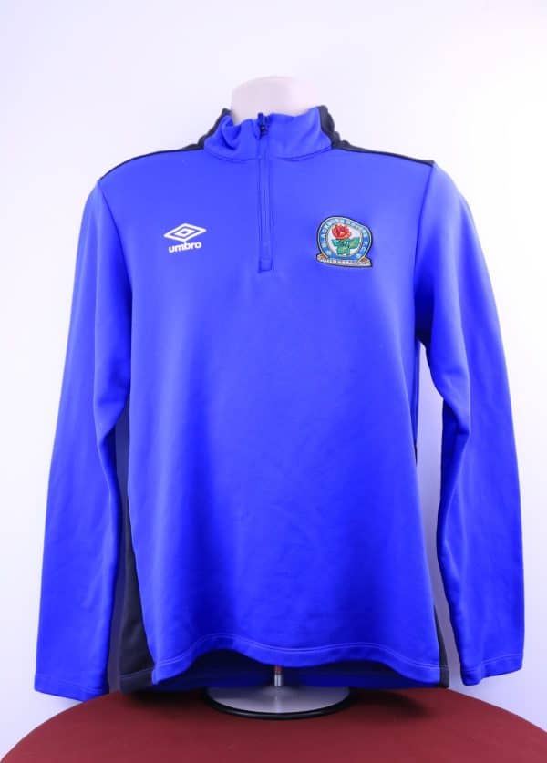 Men's Umbro Blackburn Rovers 1/2 Zip Top