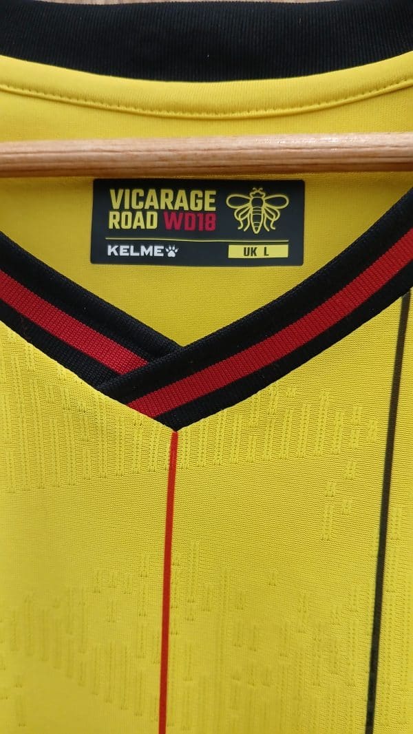 Watford FC Football Shirt 2024/2025 Season - Kelme - Image 2