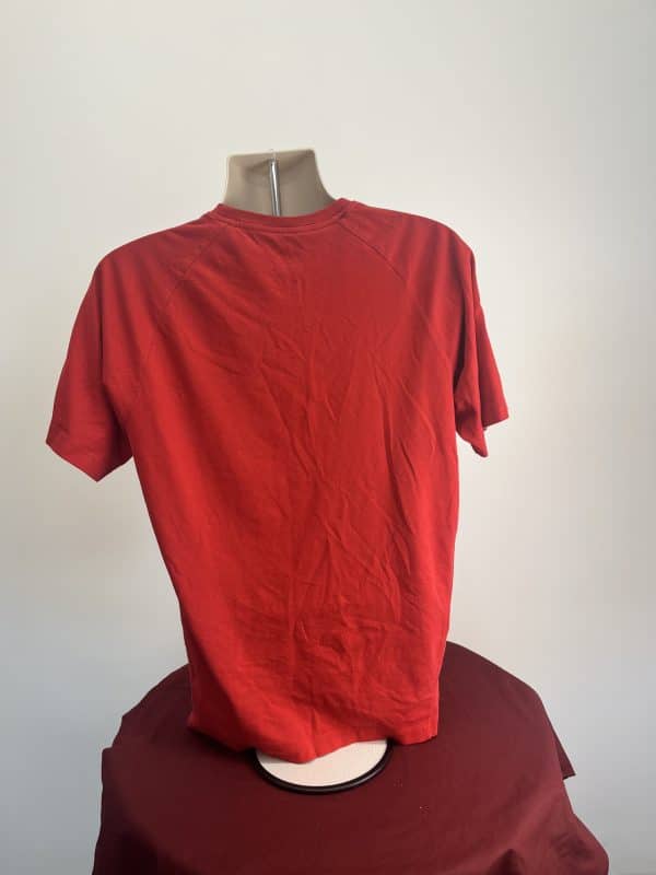 Men's adidas Red Short Sleeved T-Shirt - Image 2