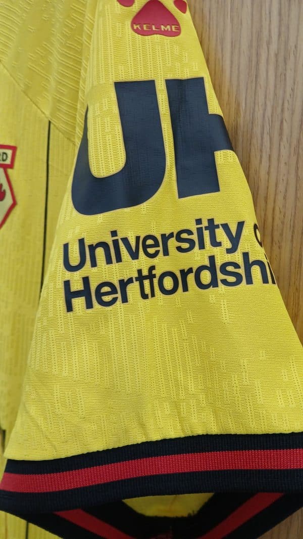 Watford FC Football Shirt 2024/2025 Season - Kelme - Image 3