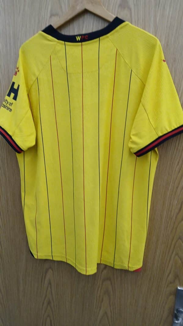 Watford FC Football Shirt 2024/2025 Season - Kelme - Image 4