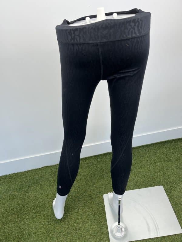 Women’s Sweaty Betty Black Patterned Leggings - Image 3