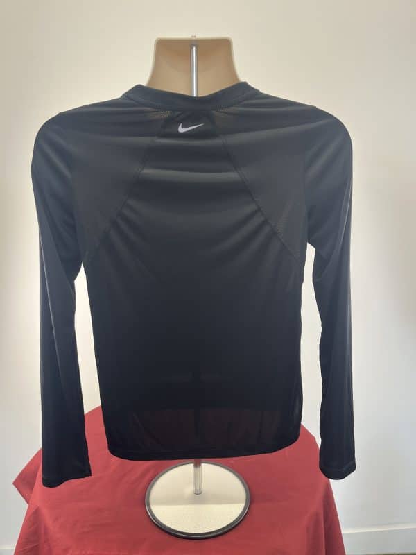 Nike Black Long-Sleeve Top - Image 3
