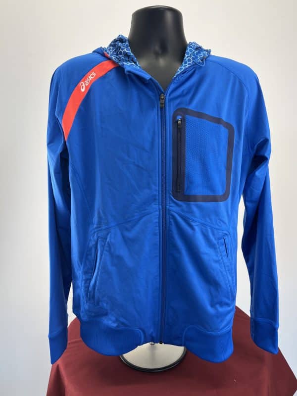 Men's Asics Blue Running Jacket